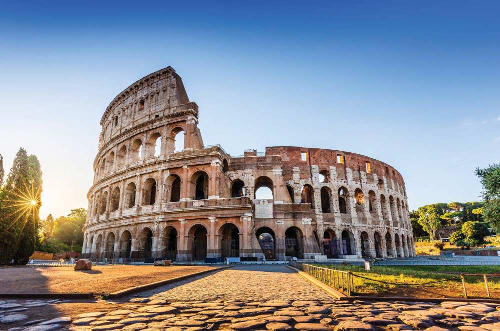 Rome Coloseum odl one in Italy